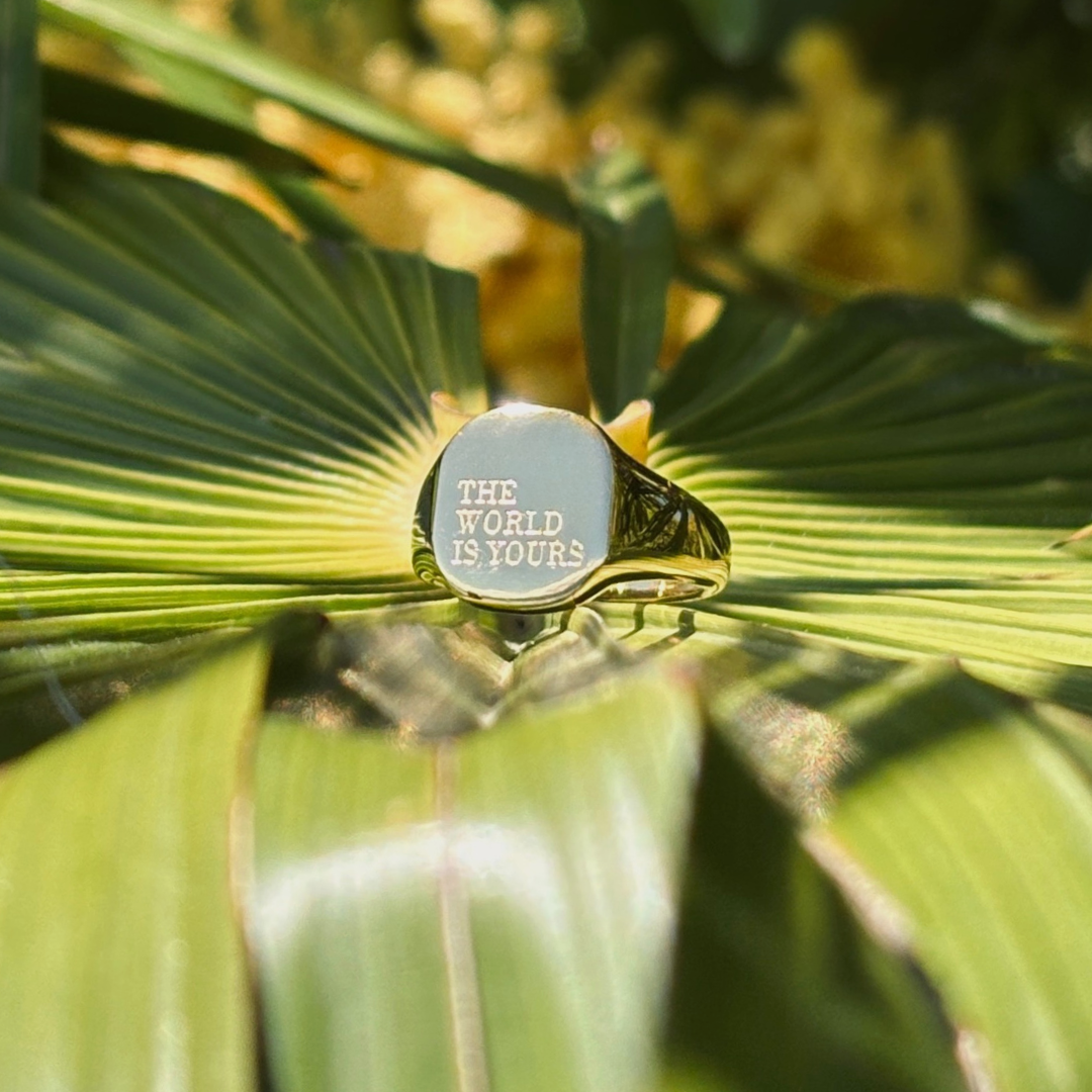La Bague au Message gravé