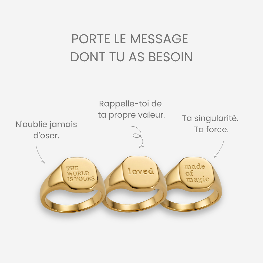Bague à Message