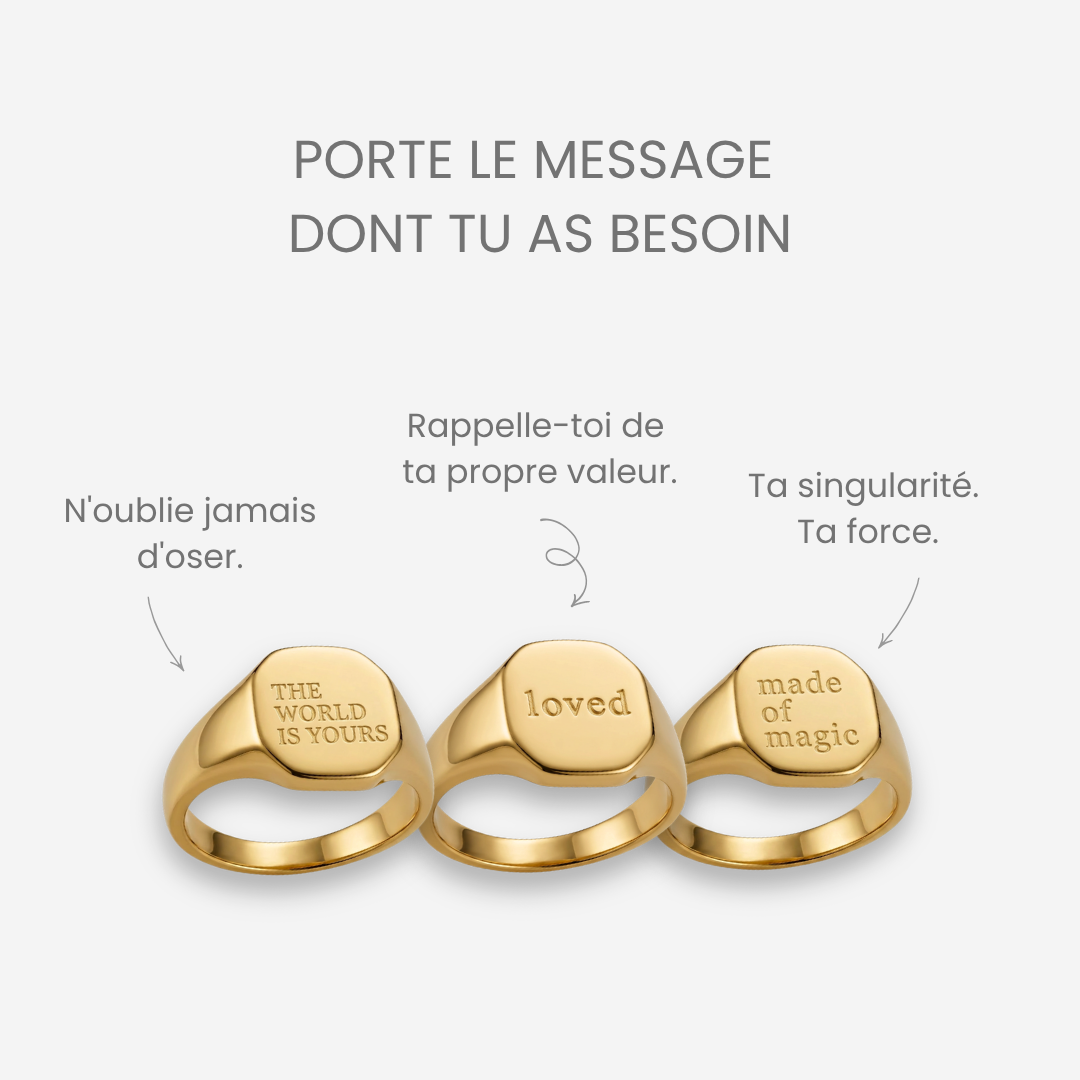 Bague à Message