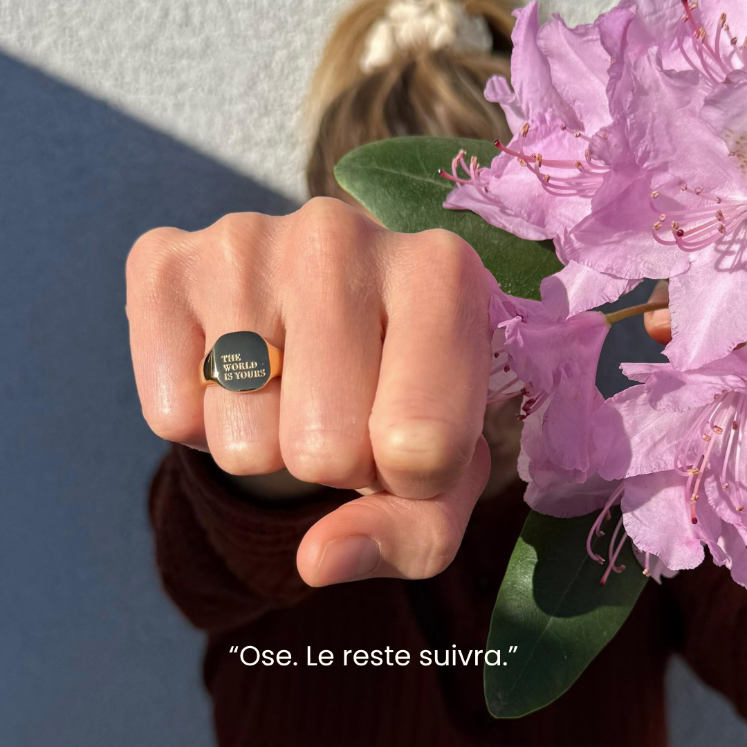Bague à Message