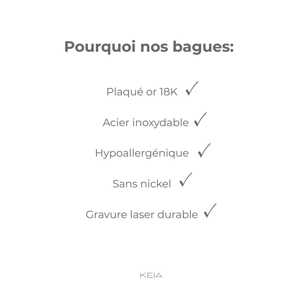 Bagues KEIA